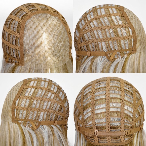 HairCube Classic Mixed Blonde 13x6 Free Parting Synthetic Wig - Timeless Beauty - Picture 10 of 13